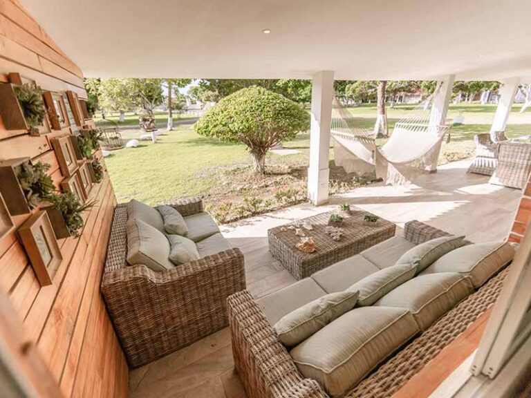 terrace for kiteboarders in punta chame